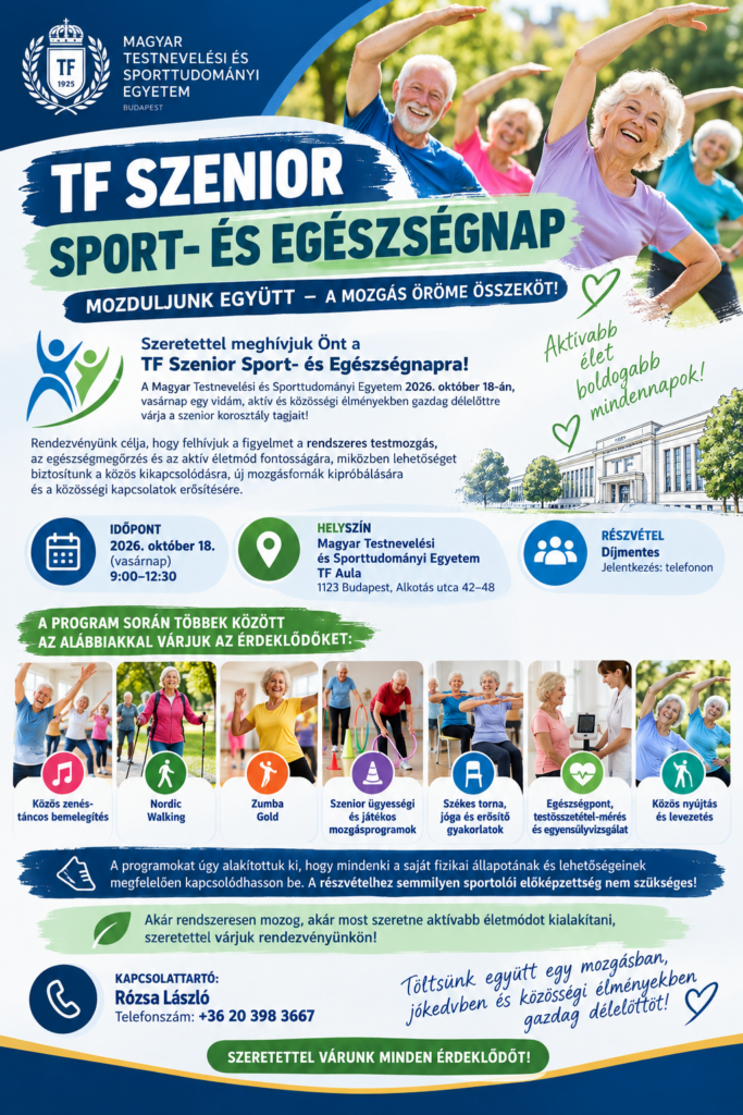 TF Szenior Sport- és Egészségnap