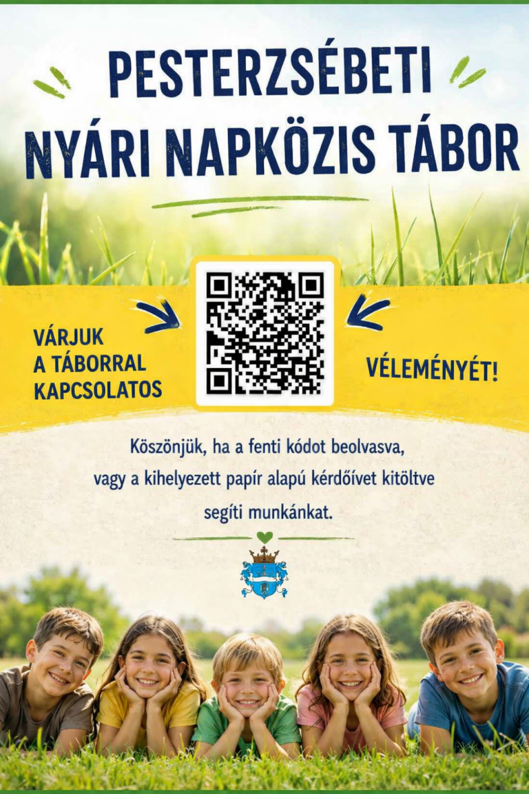 Pesterzsébeti Nyári Napközis Tábor 2026