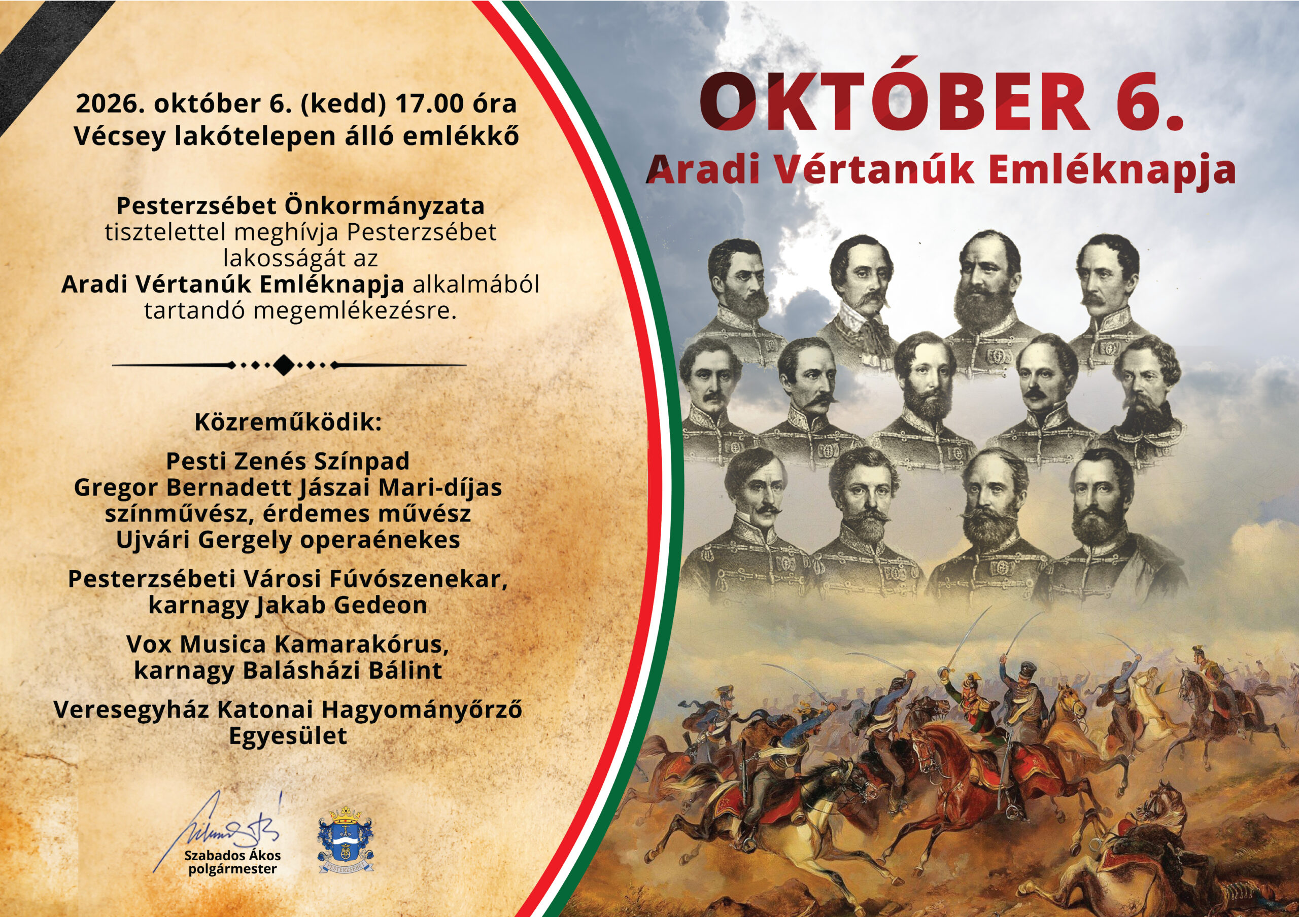 Aradi vértanúk emléknapja